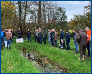 11/2025 | Boeren en waterbeheerders leren van elkaar tijdens DuitsNederlands veldbezoek 